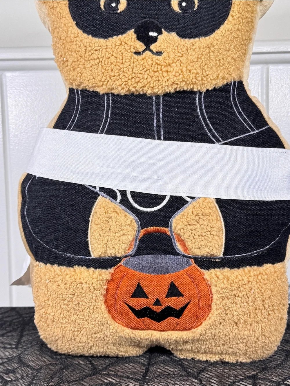 NEW Teddy Bear Halloween Pillows 2pk